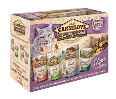 Carnilove Cat Adult Ragout Multipack 4 Sorten 85g