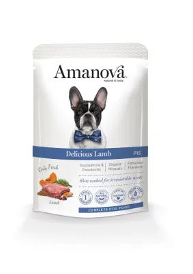 Amanova Adult Delicious Lamm & Kürbis Grain Free Nassfutter 100 g