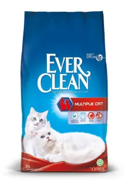 Ever Clean Multiple Cat klumpende Katzenstreu 20 l