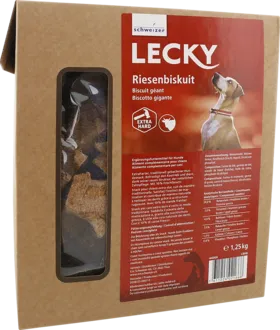 Lecky Riesenbiskuit Hundesnack mit Rind 1.25 kg