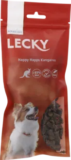 Lecky Happy Happs Kangaroo Hundesnack 120 g