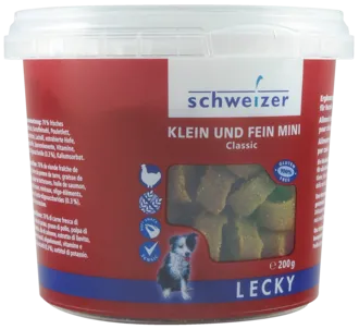 Lecky Klein & Fein Mini Classic Hundesnack 200 g