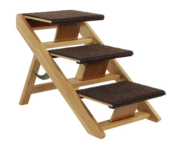swisspet Hundetreppe Senti Holz 60 × 34 × 40 cm