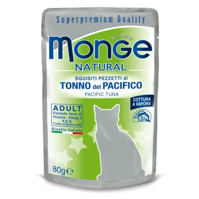 Monge Natural Cat Adult Pazifik Thunfisch Nassfutter 80 g