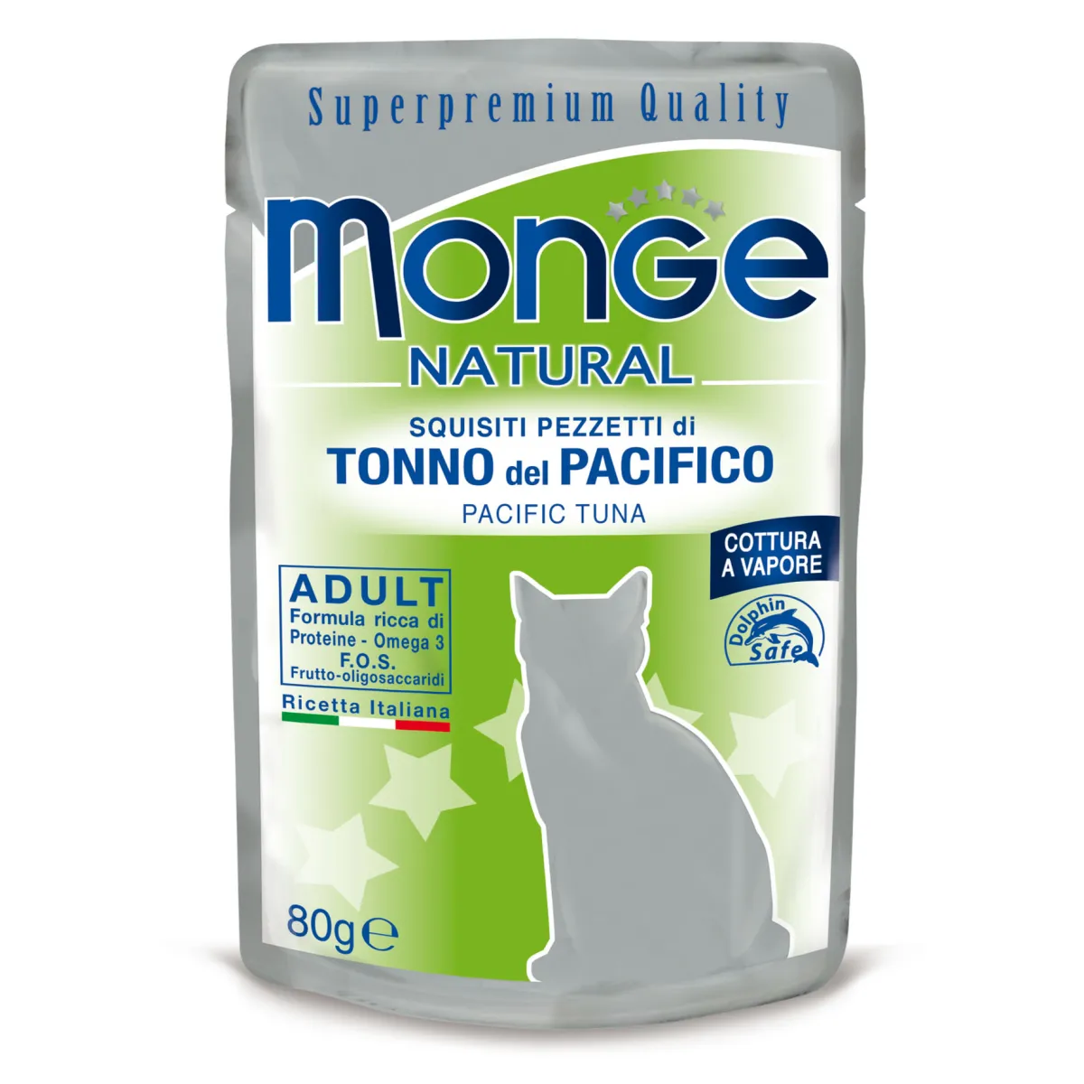 Monge Natural Cat Adult Pazifik Thunfisch Nassfutter 80 g