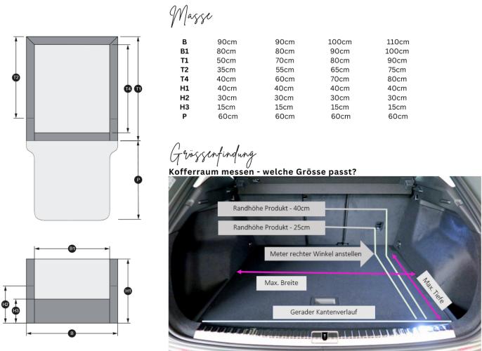 TRAVELMAT Plus Schwarz Visco 90*70cm
