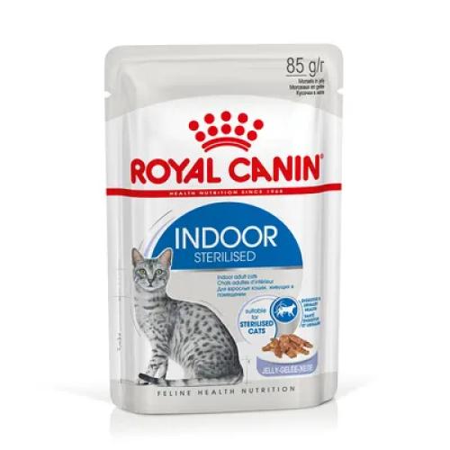 Royal Canin Indoor Katzen-Nassfutter in Gelee 85 g