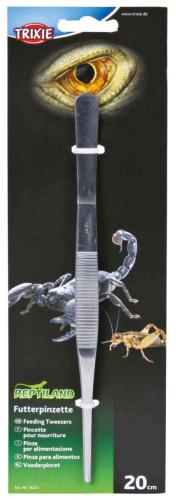 Futterpinzette, gerade 20cm