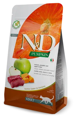 Farmina N&D Pumpkin Hirsch Kürbis Apfel Katze 5 kg