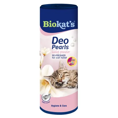 Biokat’s Deo Pearls Baby Powder Katzenstreu Duftperlen 700g
