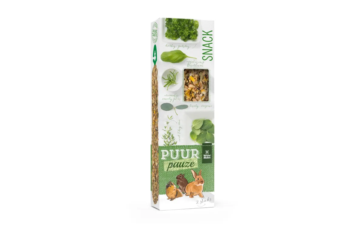 PUUR Stick Eukalyptus & Thymian Nagersnack 180g