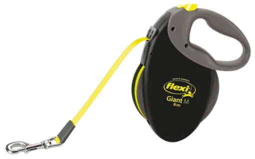 flexi Giant Gurt Rollleine schwarz 8 m für Hunde