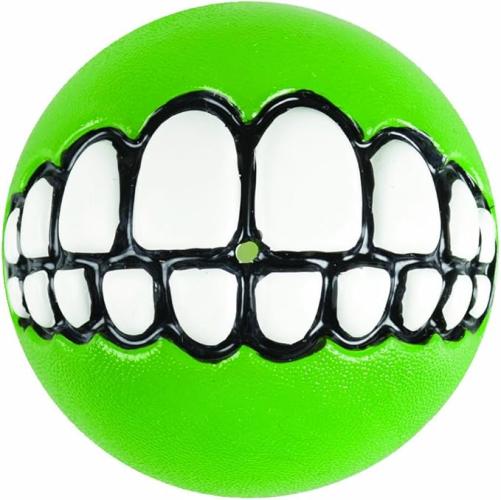 rogz-grinz-ball-lime-dog-toy-large-163625
