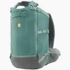 Ruffwear Hitch Hiker Hunderucksack River Rock Green S