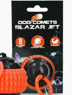 Dog Comets Blazar Jet Orange Wurfspielzeug für Hunde