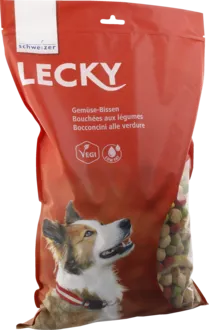 Lecky Gemüse-Bissen Hundesnack 2 kg vegetarisch
