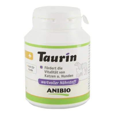 Anibio Taurin 130 g Ergänzungsfutter Katzen