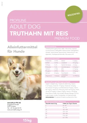Profiline Truthahn & Reis 15kg