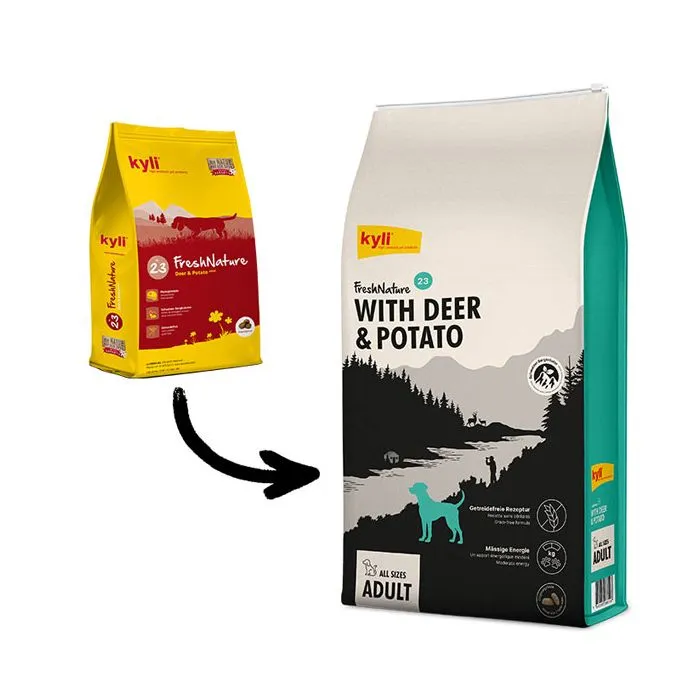 kyli FreshNature Nr. 23 Deer & Potato Adult 3 kg