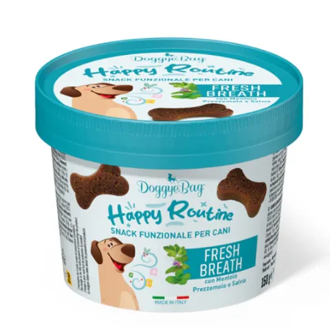 Doggye Bag Happy Routine Fresh Breath Hundekekse 150 g