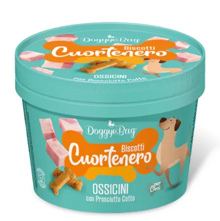 Cuorenero Ossicini Schinken Hundekekse 150 g von Doggye Bag