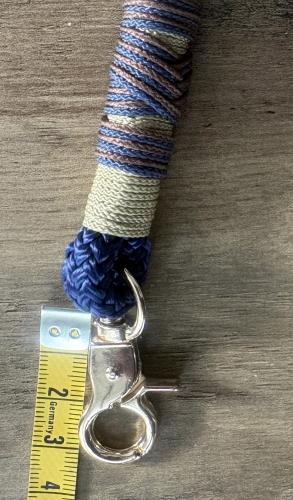 HZO-Handgefertigte Tauleine mini Blau