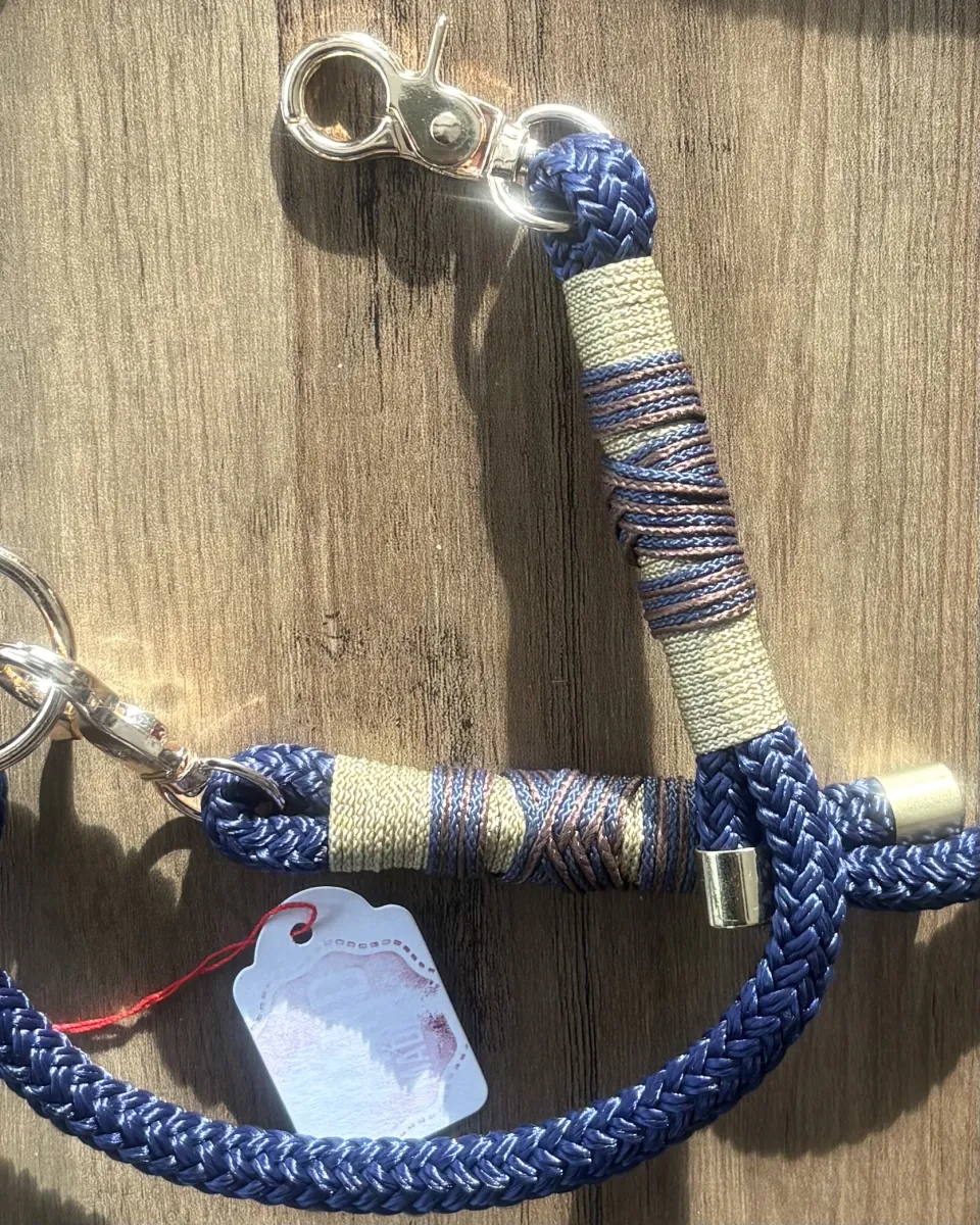 HZO Handcrafted Rope, Mini, Blue
