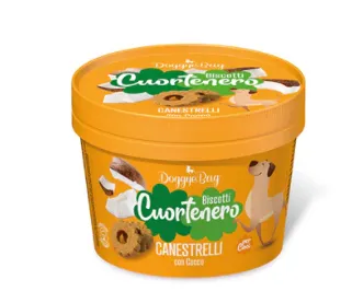 Cuorenero Canestrelli Kokosnuss Hundekekse 150 g von Doggye Bag
