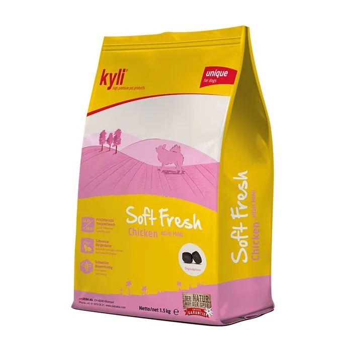 kyli SoftFresh Chicken Mini Hundefutter halbfeucht 1.5kg