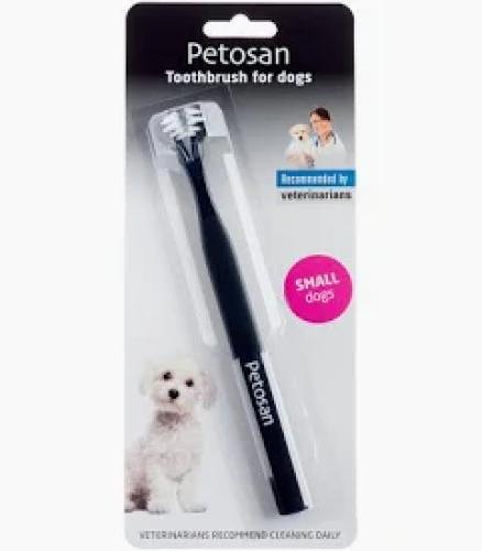 Petosan Hundezahnbürste Größe S – Zahnbürste für kleine Hunde