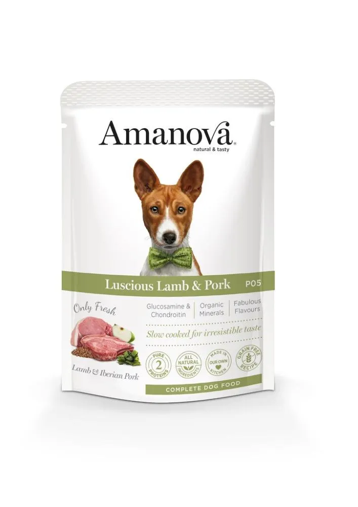 Amanova Adult Pouch Lamm & Schwein getreidefrei 100 g
