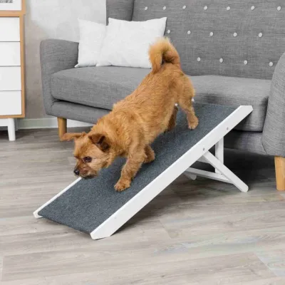TRIXIE Rampe höhenverstellbar 36 × 90 cm für Hunde