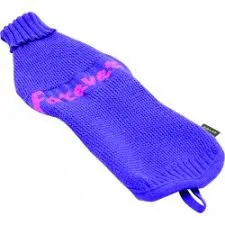 Fashion Dog Forever Hundemantel aus Merinowolle Grösse 36 violett