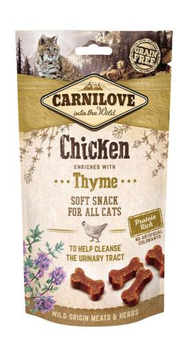 Carnilove Cat Soft Snack Huhn mit Thymian GF 50g