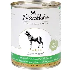 Loisachtaler Lammtopf 400 g Nassfutter für Hunde