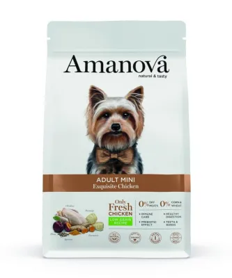 Amanova Adult Mini Chicken Hundefutter 2kg