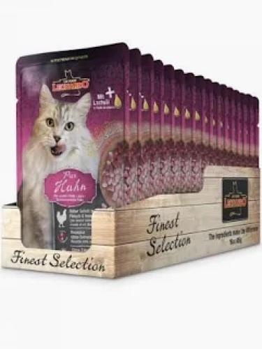 Leonardo Pur Huhn Katzenfutter Nass 85 g