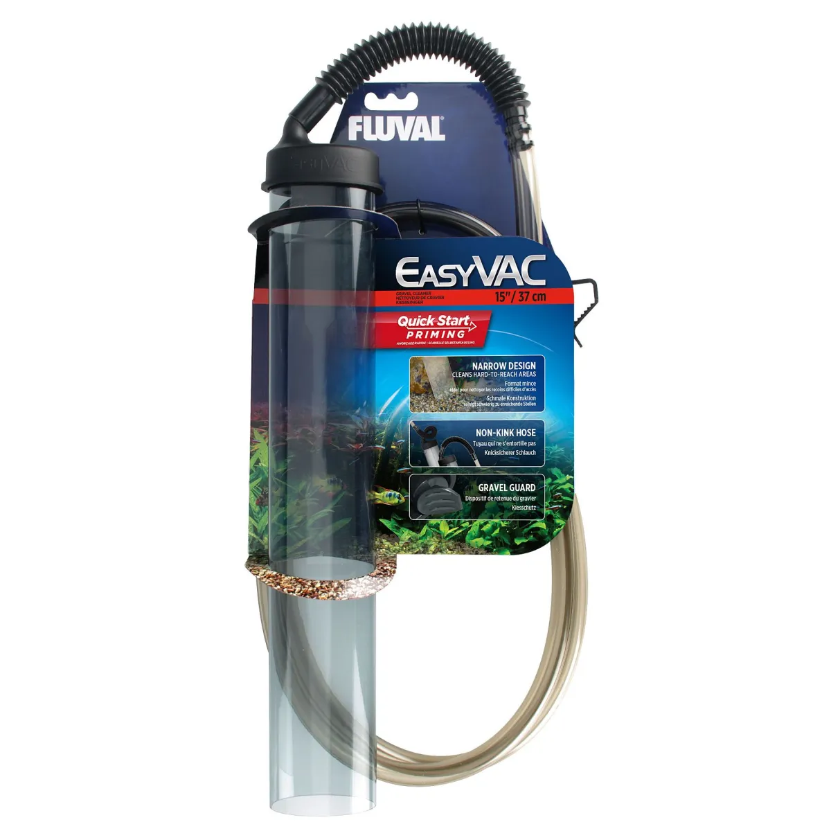 Exo Terra Mulmsauger EasyVAC Medium Aquarienreiniger