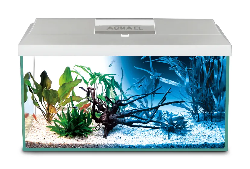 Aquael Aquarium Set Leddy 60 Weiss D&N 2.0 LED 54 l