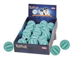 Nobby Vollgummi Ball Dental Line Ø 7 cm Hundespielzeug
