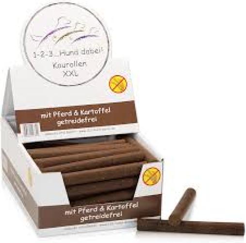 Mascota Kaurolle XXL Pferd & Kartoffel Hundesnack 50 Stück