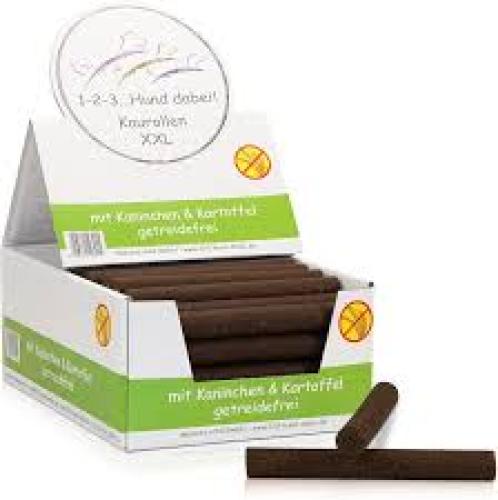 Mascota Kaurollen XXL Kaninchen & Kartoffel 50 Stk Hundesnack