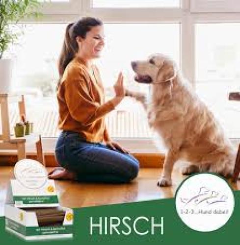 Unverpackt: Mascota Kaurollen XXL Hirsch & Kartoffel 1 Stk Hundesnack