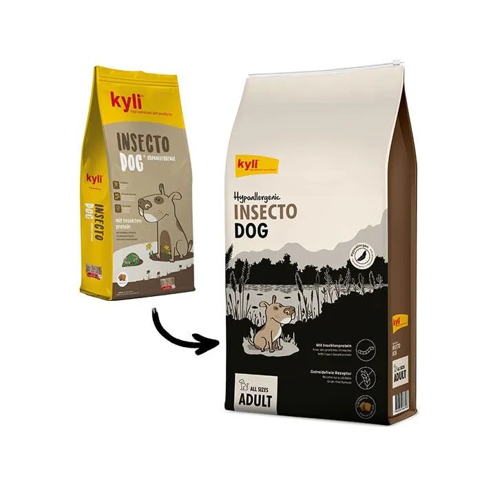 kyli Hypoallergenic InsectoDog Trockenfutter Hund 3 kg