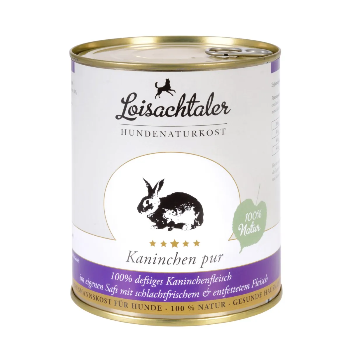 Loisachtaler Kaninchentopf Hundemenü mit Kaninchen 400 g