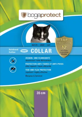 bogaprotect Katzenhalsband 35 cm Zecken- und Flohschutz