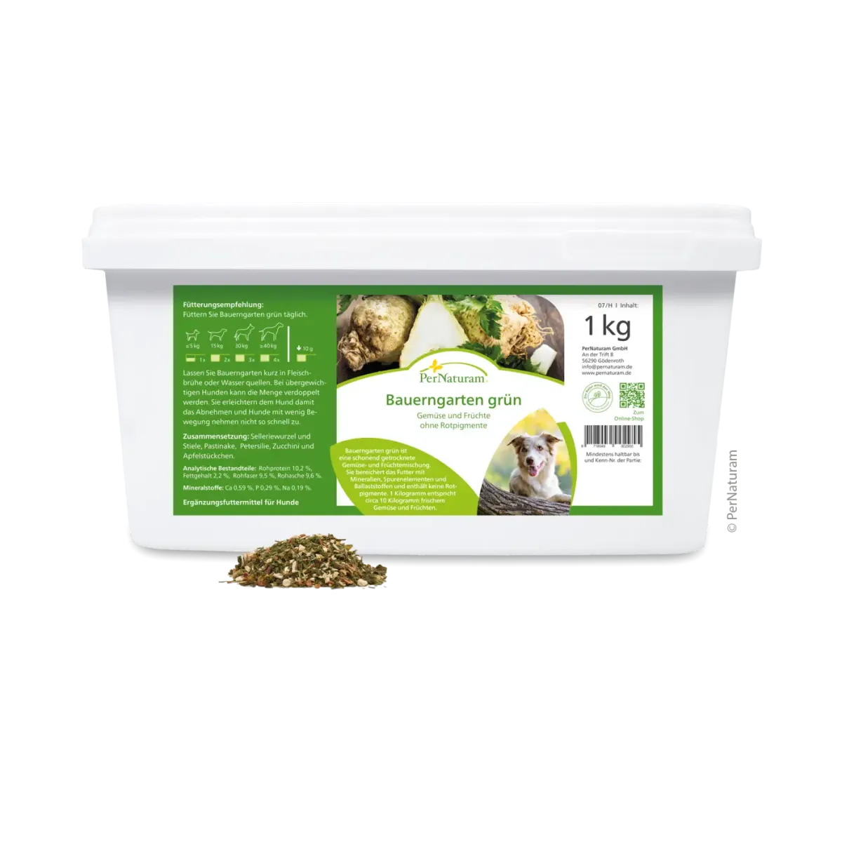 PerNaturam Bauerngarten grün 1kg