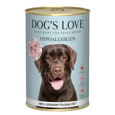 DOG'S LOVE Pferd Pastinake Tomate 800 g Nassfutter