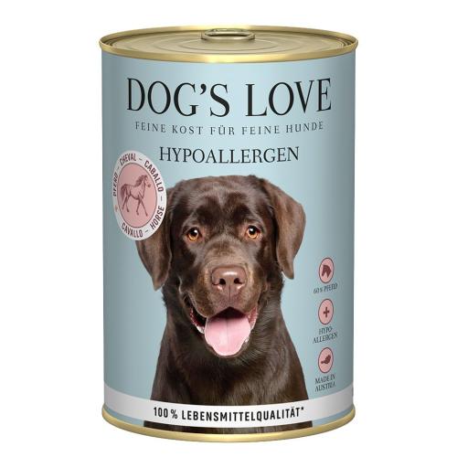 DOG'S LOVE Pferd Pastinake Tomate 400 g Nassfutter