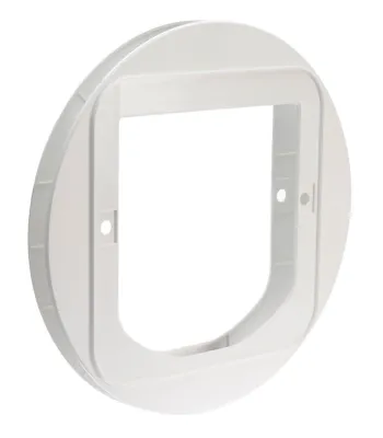 SureFlap Montageadapter weiss für Glastüren und Fenster